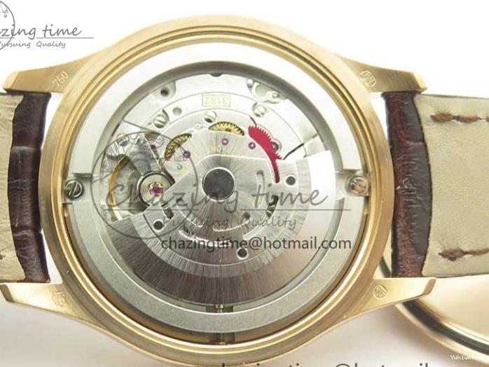 Edition Time V4 Marker 50509 Brown A3132 Cellini Dial Strap RG on MKF White Roman Leather Best 0131